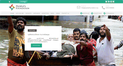 Desktop Screenshot of peoplesfoundation.org